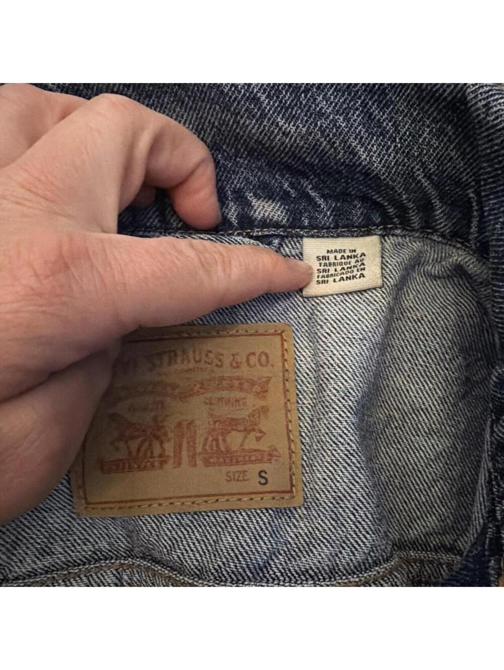 Levi's Women's Blue Jacket - Picture 2 of 5